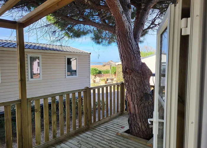 Mobil Home Spacieux Camping Mar Estang 4*